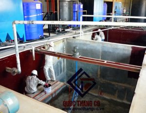 Waterproofing tanks & Waste water tank system